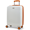 Kép Kabinový kufr ROCK Love Island S - bílá / oranžová - 35 L