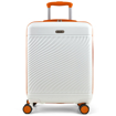 Kép Kabinový kufr ROCK Love Island S - bílá / oranžová - 35 L