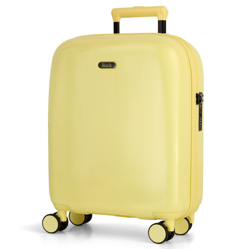 Kép Kabinový kufr ROCK Gelato Lemon Ice S - žlutá - 34 L