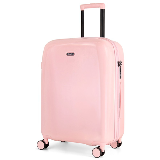 Kép Plastový kufr ROCK Gelato Strawberry M - růžová - 68 L