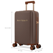 Kép Kabinový kufr SUITSUIT® Serenity Chocolate Brown S - hnědá - 32 L