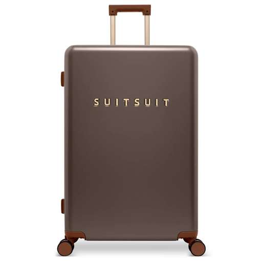 Kép Plastový kufr SUITSUIT® Serenity Chocolate Brown L - hnědá - 91 L