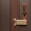 Kép Plastový kufr SUITSUIT® Serenity Chocolate Brown L - hnědá - 91 L
