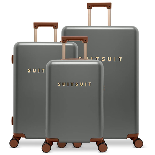 Kép Sada cestovních kufrů SUITSUIT® Serenity Atlantic Deep - šedá - 91 / 60 / 32 L