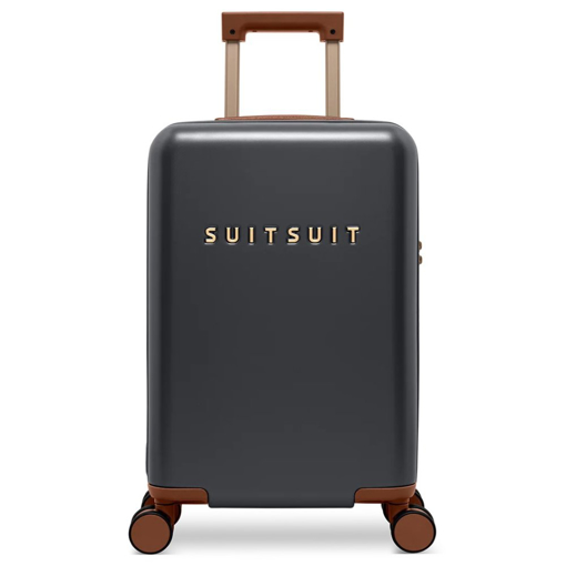 Kép Kabinový kufr SUITSUIT® Serenity Black Olive S - černá - 32 L