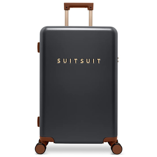 Kép Plastový kufr SUITSUIT® Serenity Black Olive M - černá - 60 L
