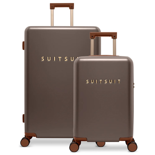 Kép Sada cestovních kufrů SUITSUIT® Serenity Chocolate Brown 2 ks - hnědá - 91 / 32 L