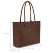 Kép Dámská taška SUITSUIT® Serenity Chocolate Brown - hnědá - 16 L
