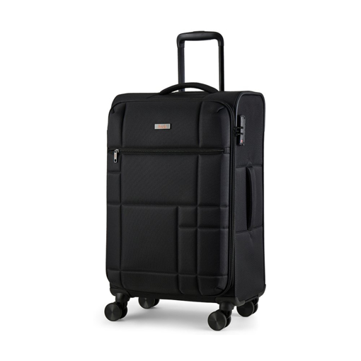 Kép Textilní kufr ROCK Tokyo M - černá - 61 L