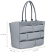 Kép Dámská taška SUITSUIT® Fusion Frosted Grey BF-66120 - šedá - 22 L