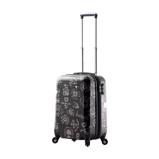 Kép Kabinový kufr MIA&nbsp;TORO Love This Life Medallions S - černá - 39 L