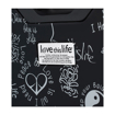 Kép Kabinový kufr MIA&nbsp;TORO Love This Life Medallions S - černá - 39 L